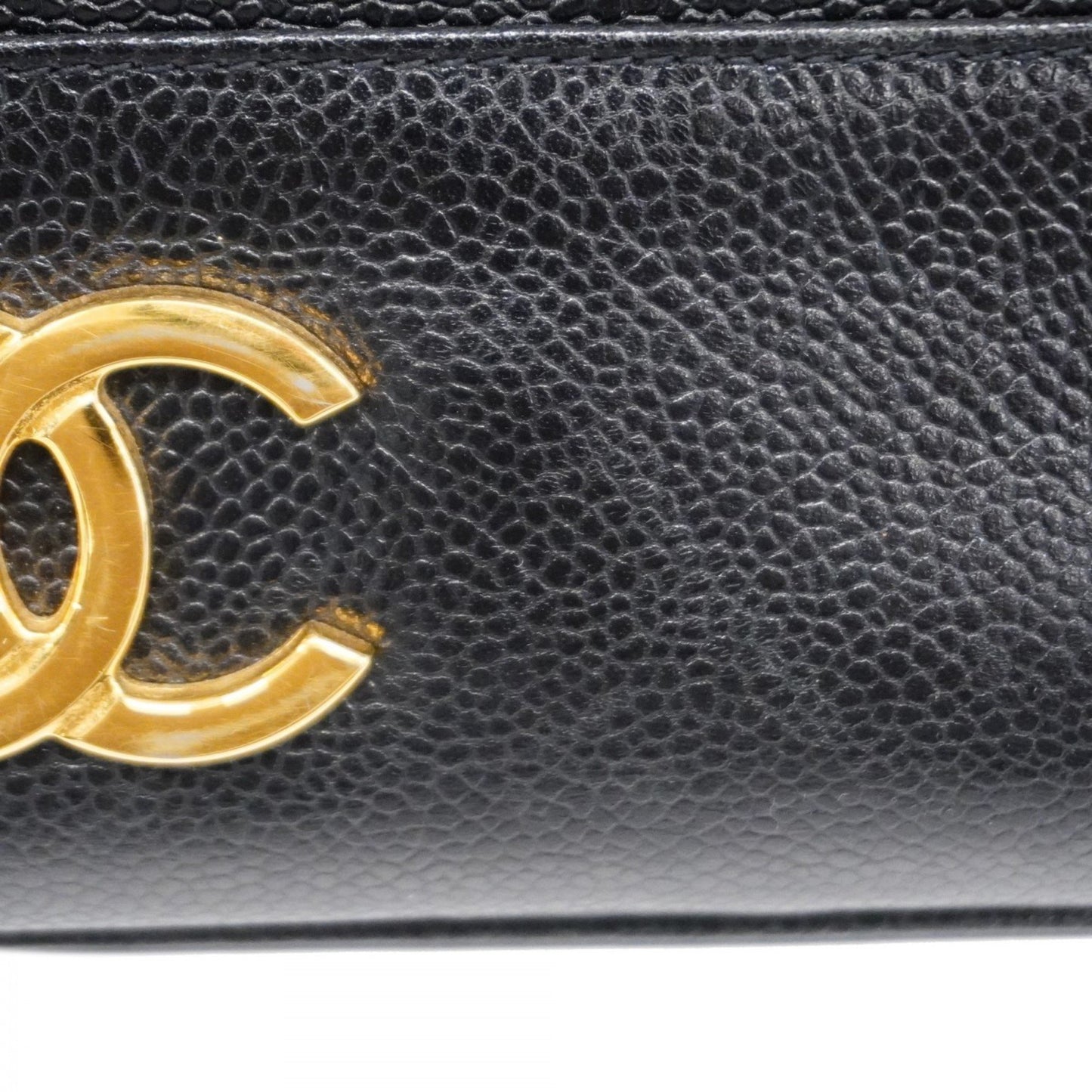 Chanel Triple coco Black Leather Shoulder Bag