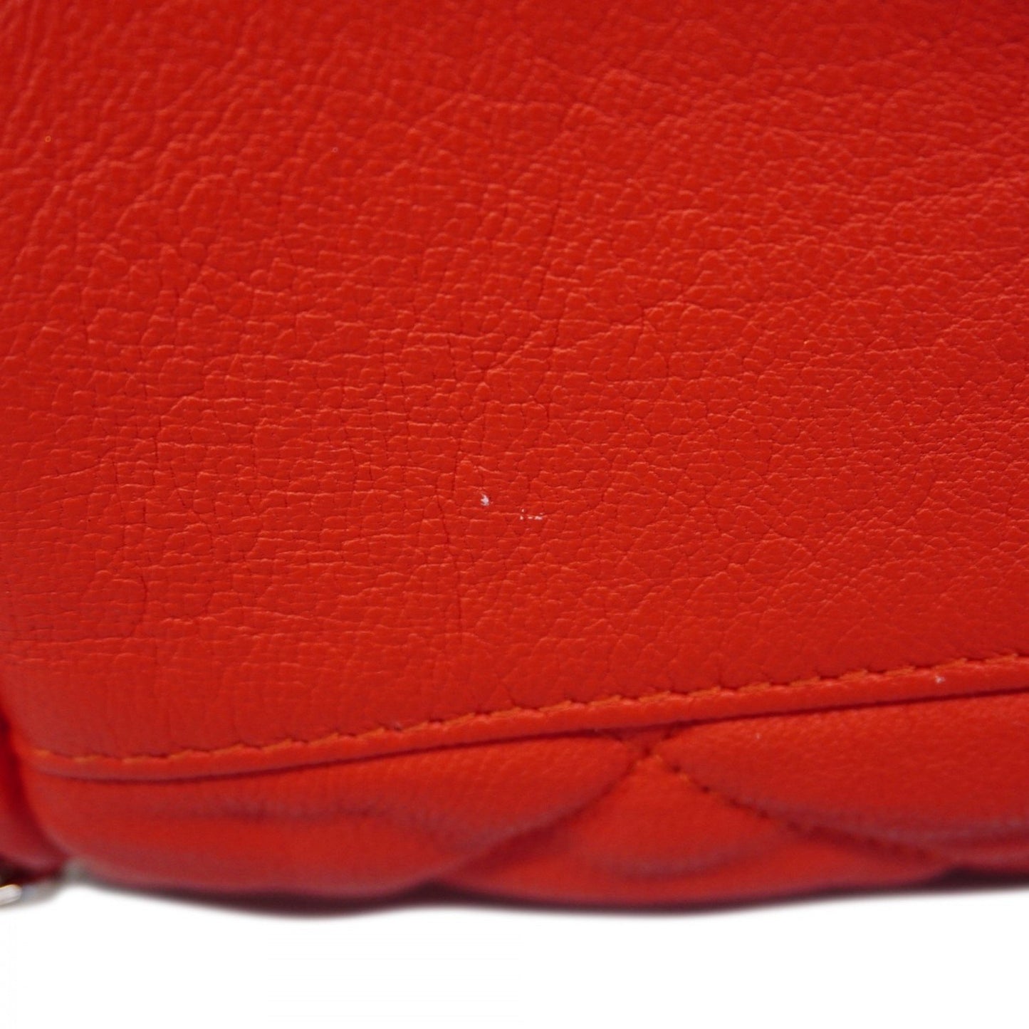 Chanel Timeless Red Leather Shoulder Bag