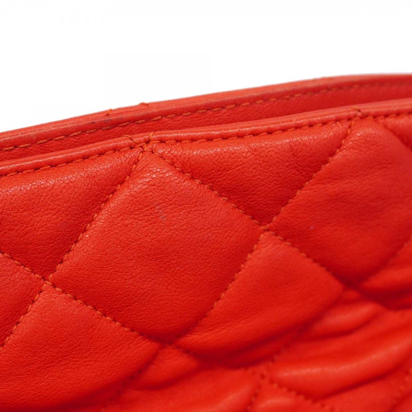 Chanel Timeless Red Leather Shoulder Bag