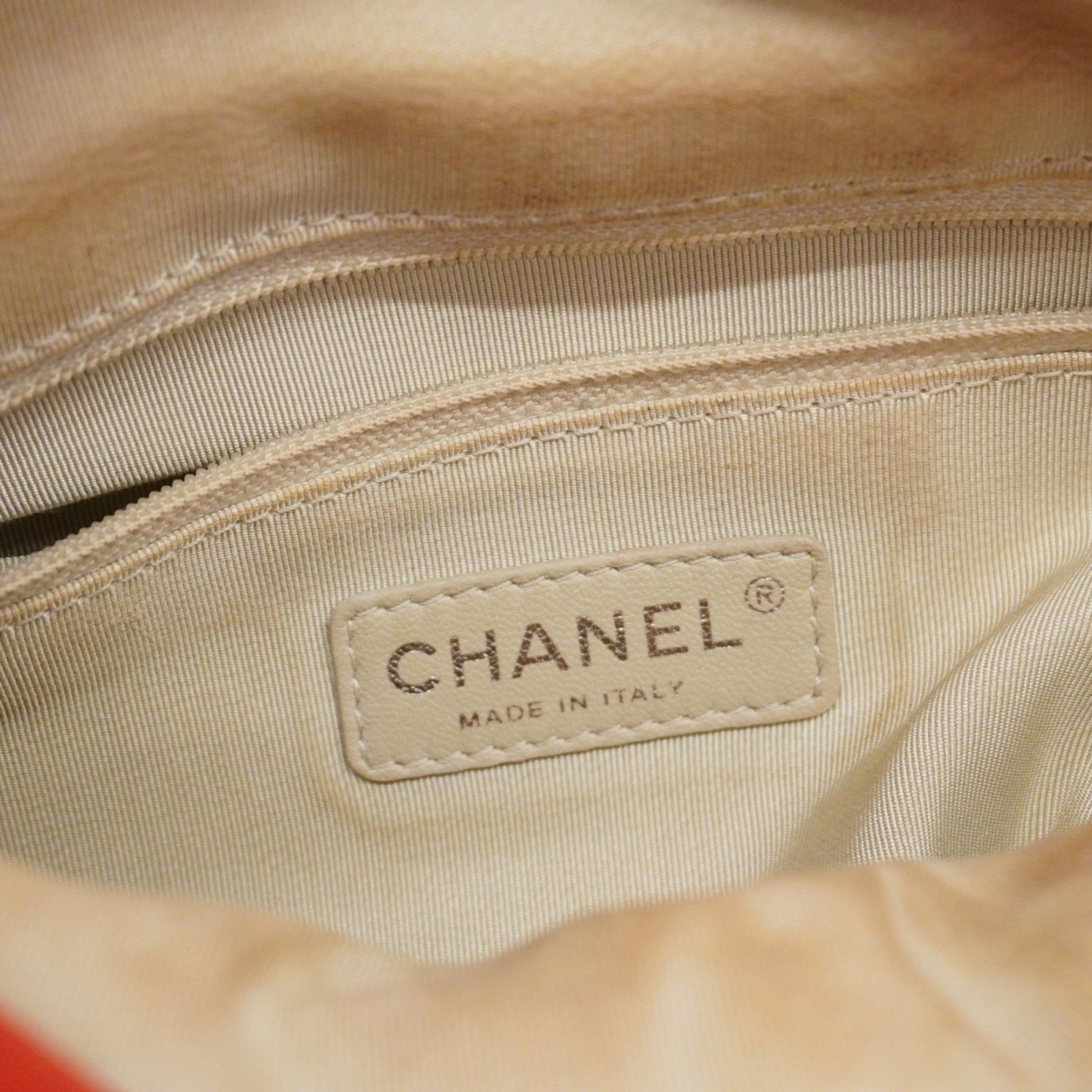 Chanel Timeless Red Leather Shoulder Bag