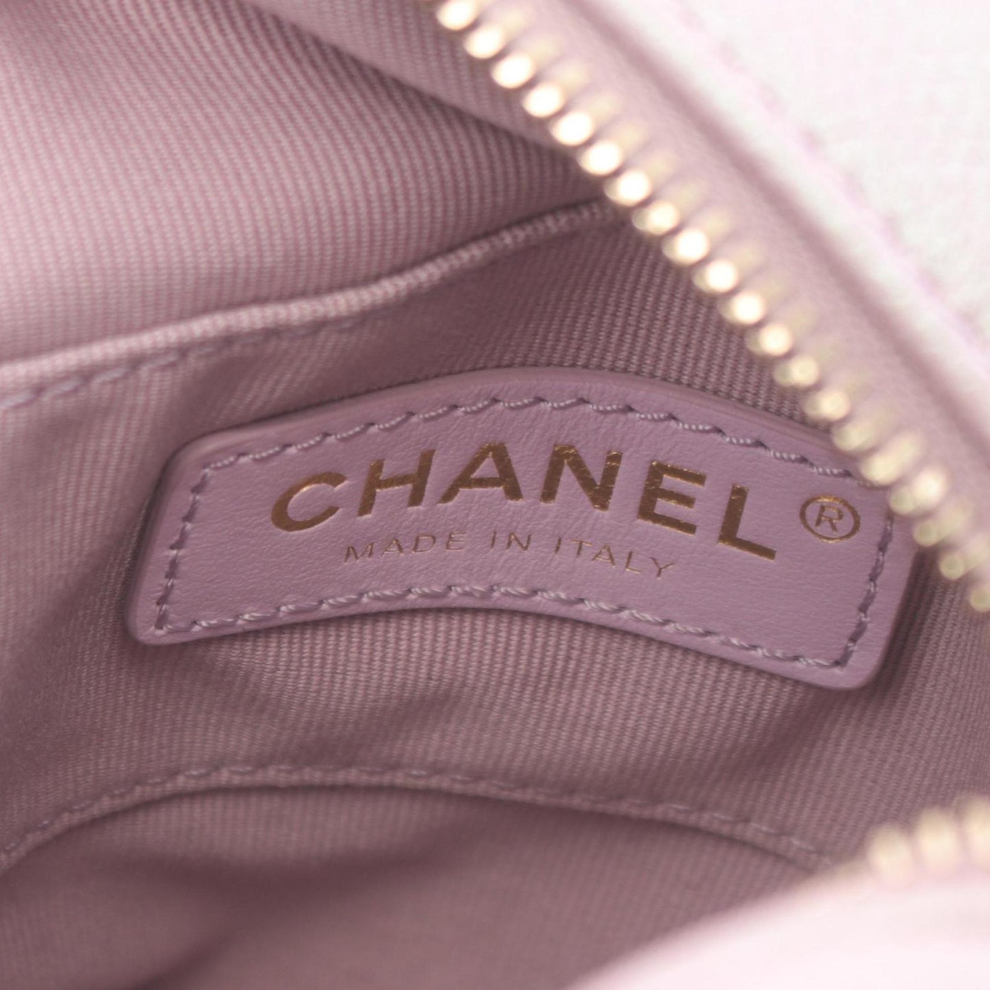 Chanel Pink Leather Shopper Bag