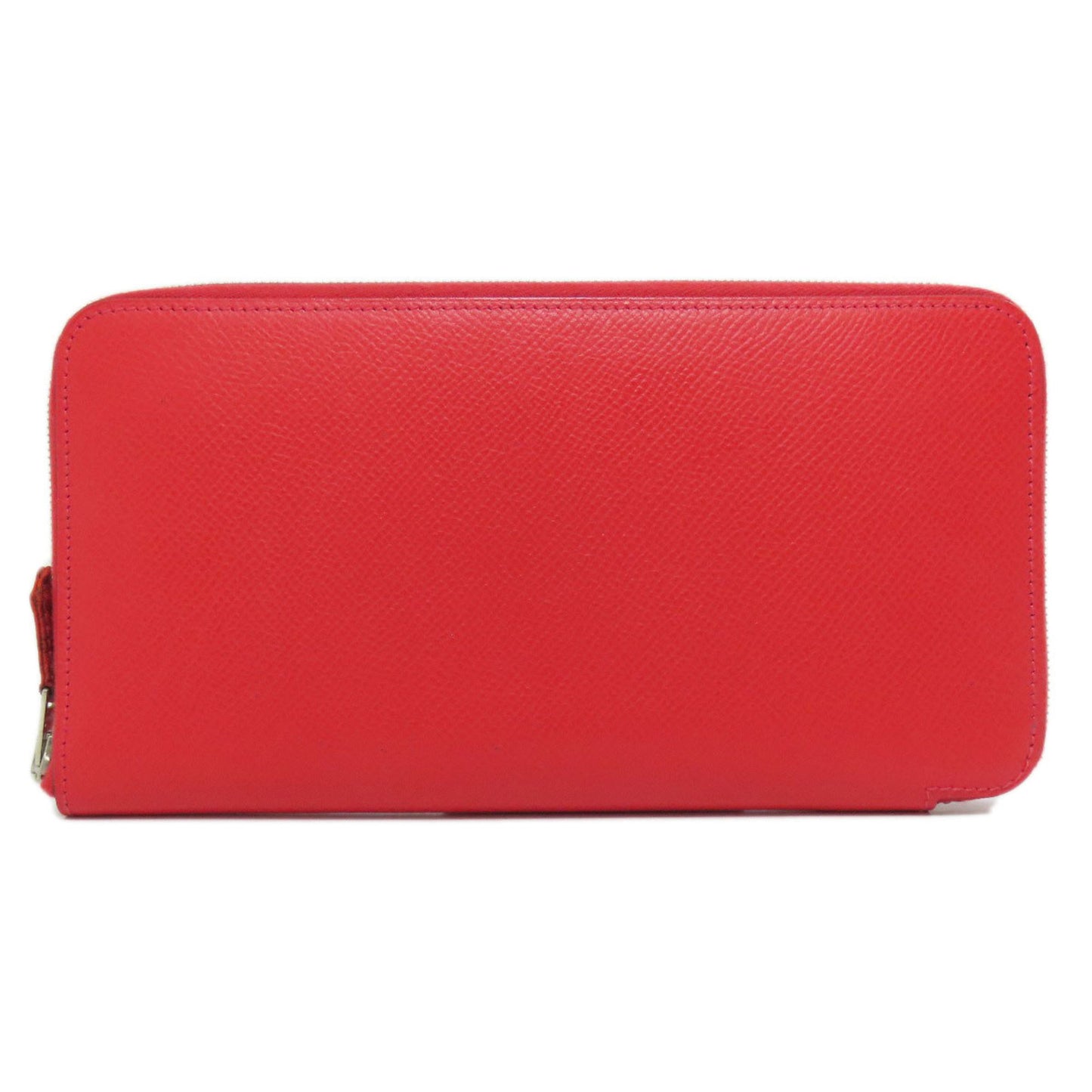 Hermès Silk'In Red Leather Wallet Accessories