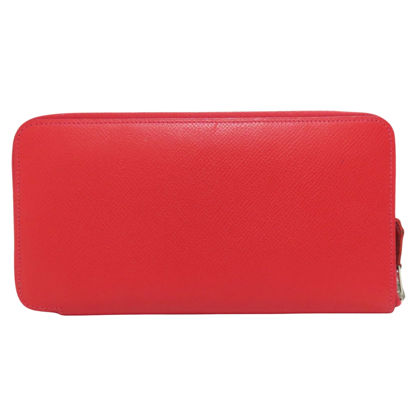 Hermès Silk'In Red Leather Wallet Accessories