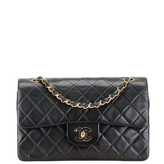 Chanel Timeless Black Leather Shoulder Bag