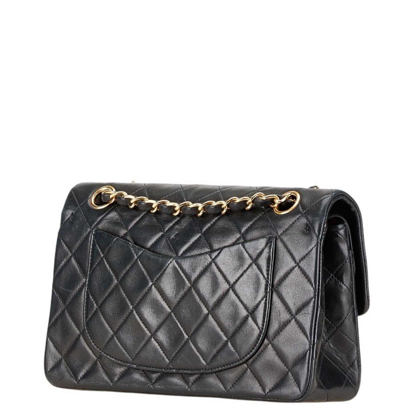 Chanel Timeless Black Leather Shoulder Bag