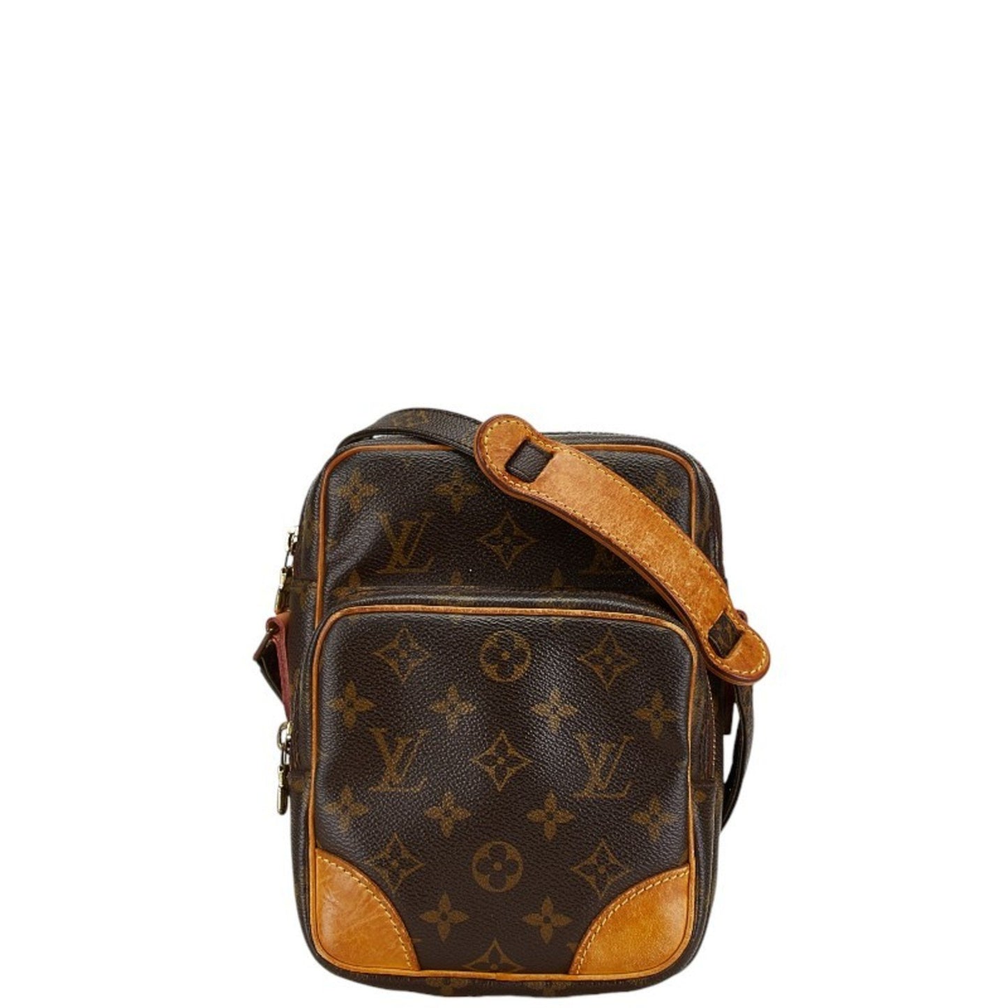 Louis Vuitton Amazon Brown Canvas Shoulder Bag