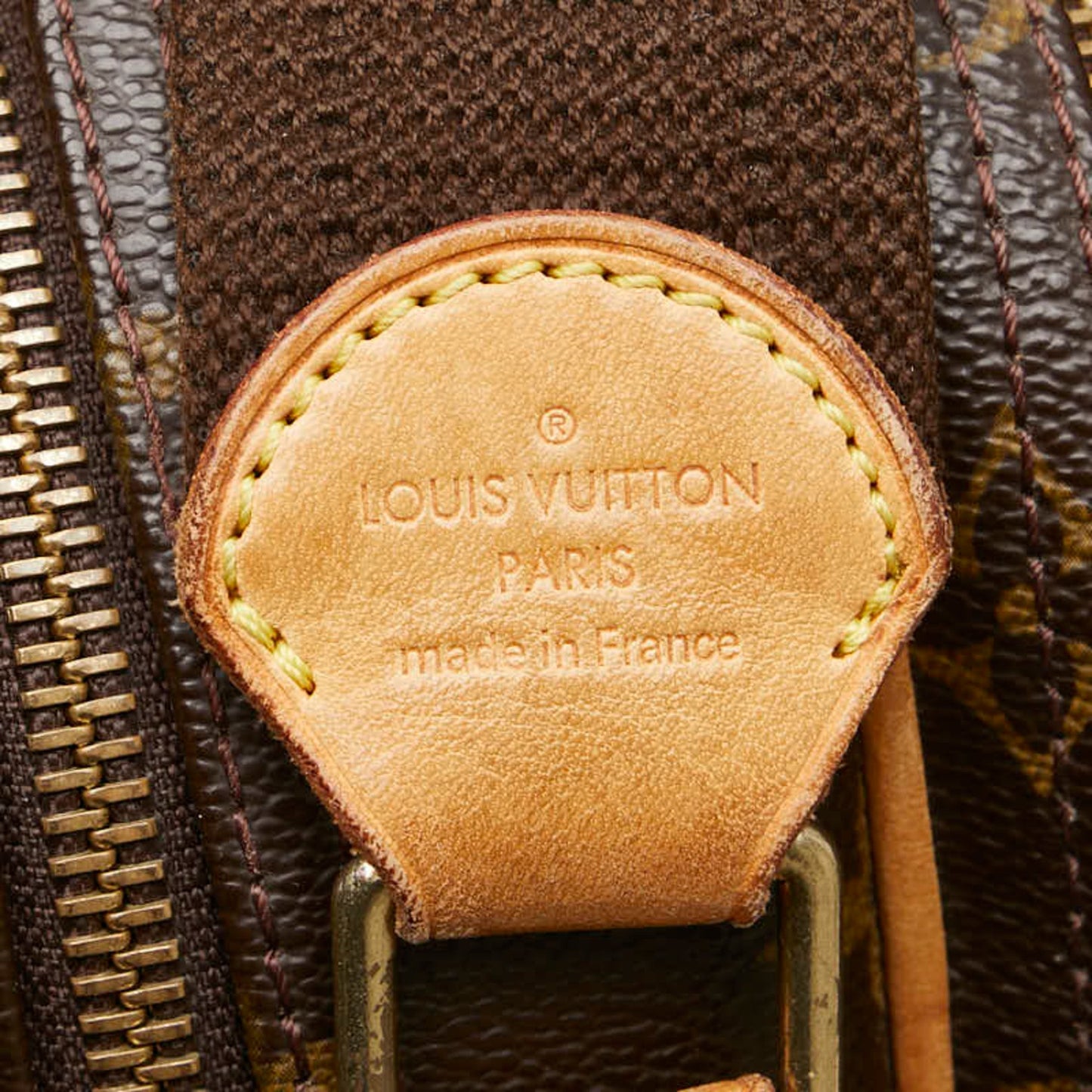 Louis Vuitton Reporter pm Brown Canvas Shoulder Bag