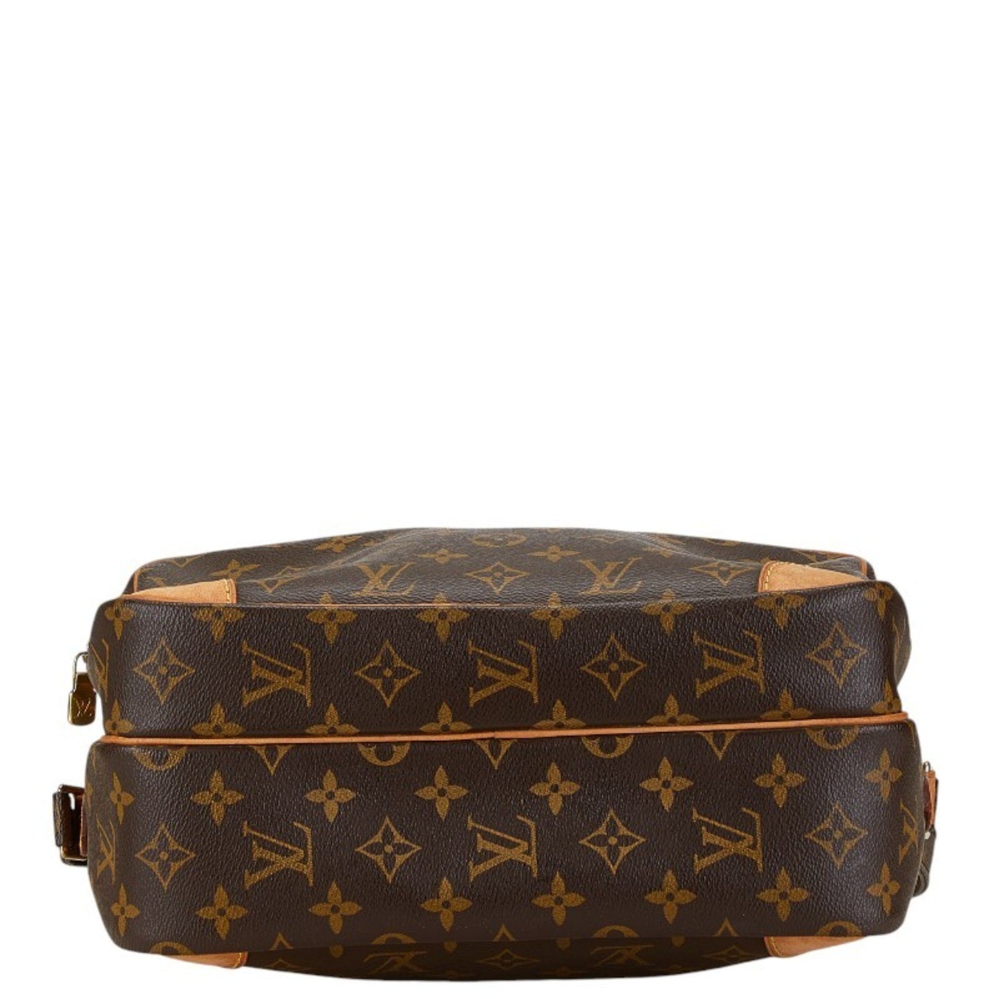 Louis Vuitton Nile Brown Canvas Shoulder Bag