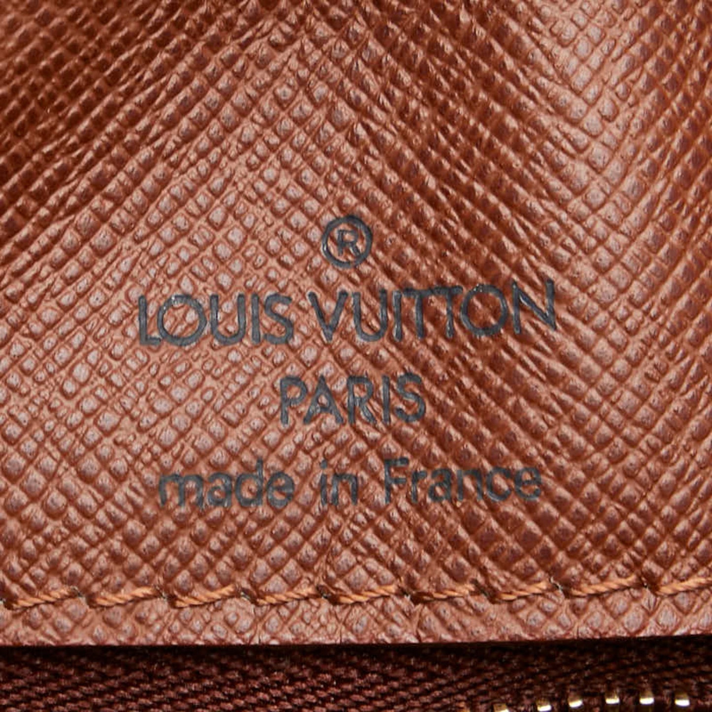 Louis Vuitton Nile Brown Canvas Shoulder Bag