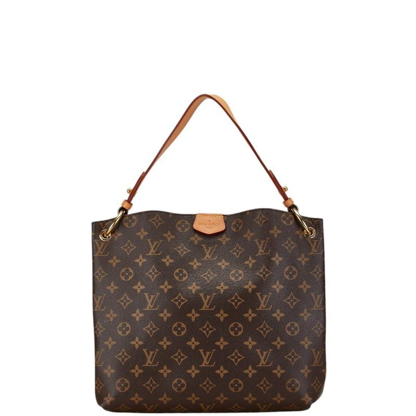 Louis Vuitton Graceful Brown Canvas Tote Bag