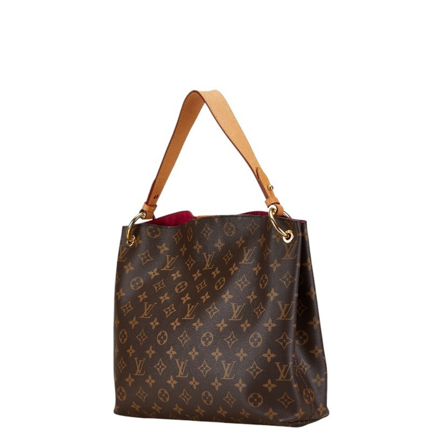 Louis Vuitton Graceful Brown Canvas Tote Bag