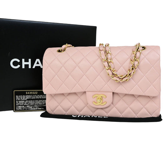 Chanel Timeless Pink Leather Shoulder Bag