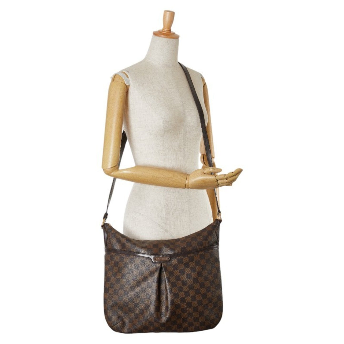 Louis Vuitton Bloomsbury Brown Canvas Shoulder Bag