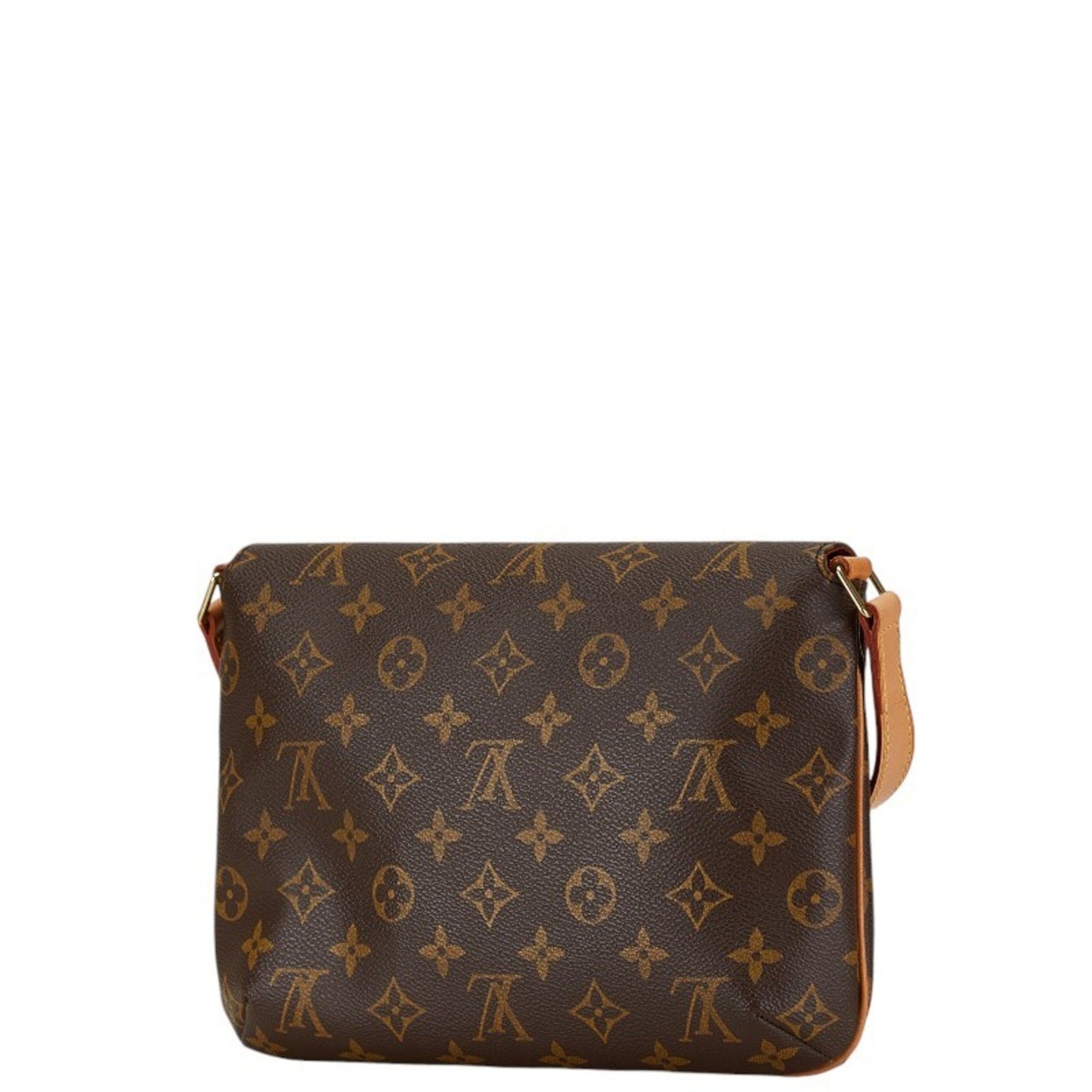 Louis Vuitton Musette Tango Brown Leather Shoulder Bag