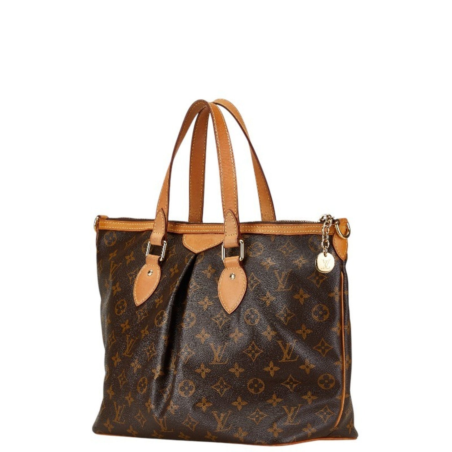 Louis Vuitton Palermo PM Brown Canvas Tote Bag