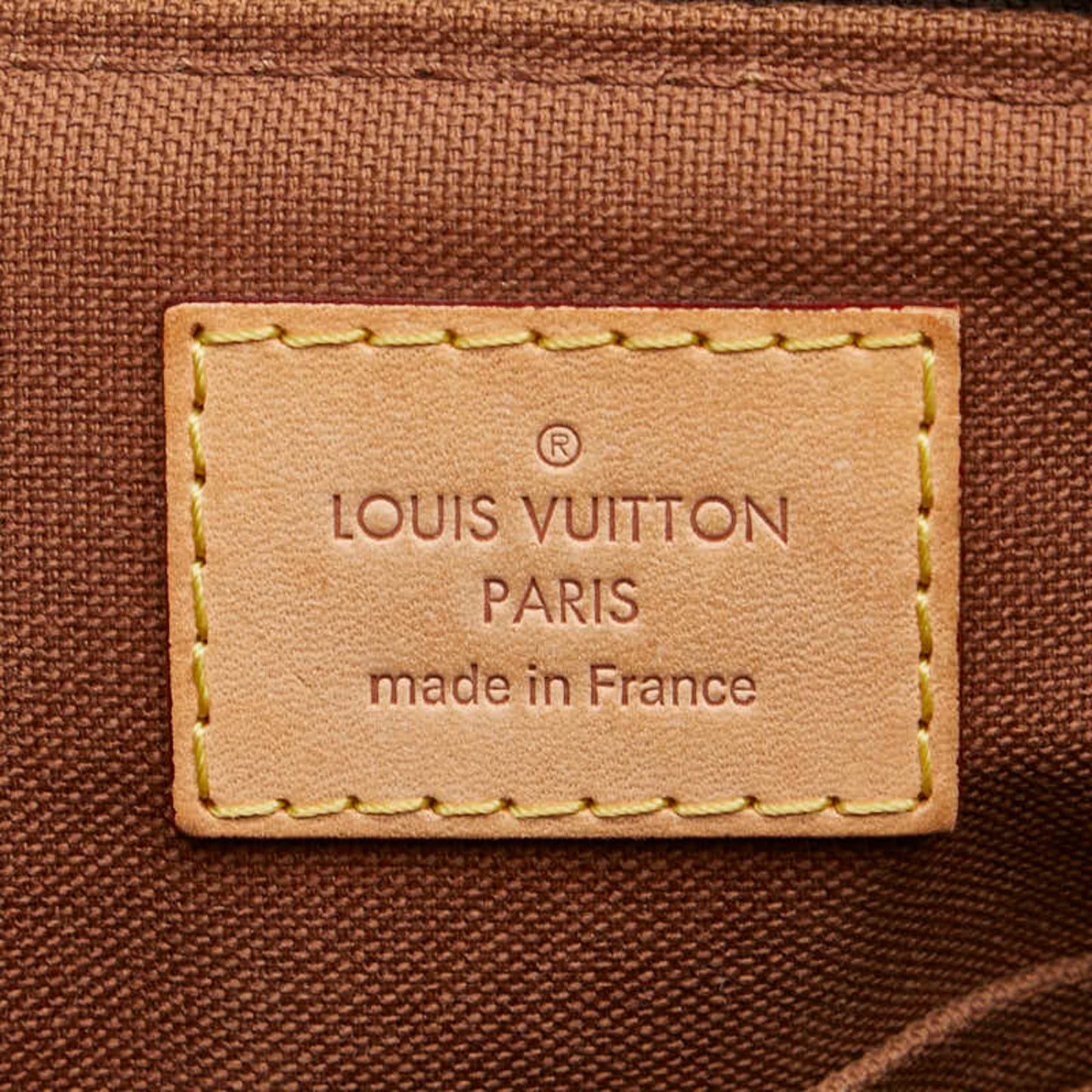 Louis Vuitton Palermo PM Brown Canvas Tote Bag