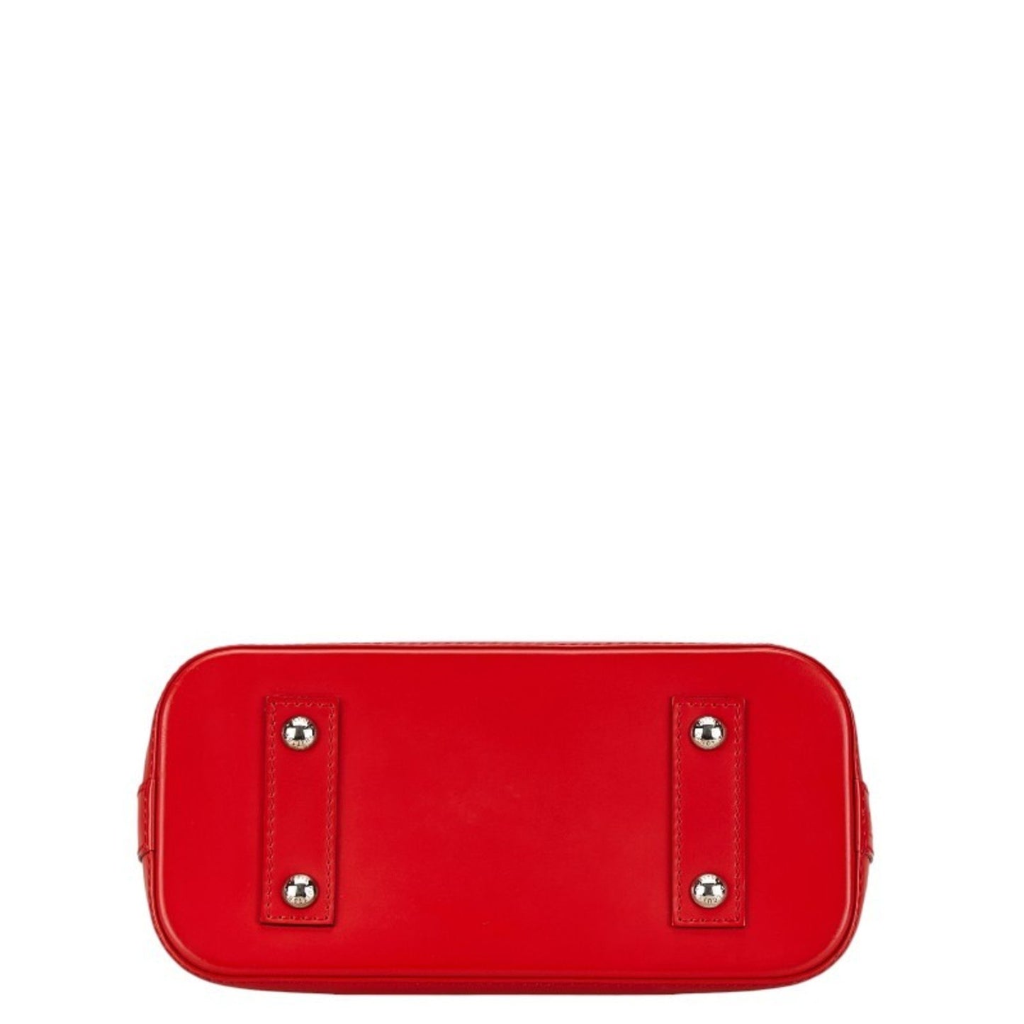 Louis Vuitton Alma BB Red Leather Shoulder Bag