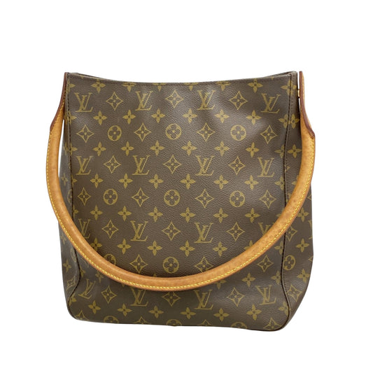 Louis Vuitton Looping GM Brown Canvas Shoulder Bag