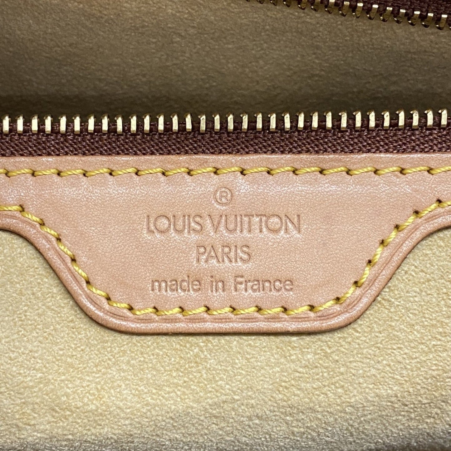 Louis Vuitton Looping GM Brown Canvas Shoulder Bag