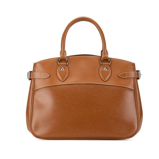 Louis Vuitton Brown Leather Tote Bag