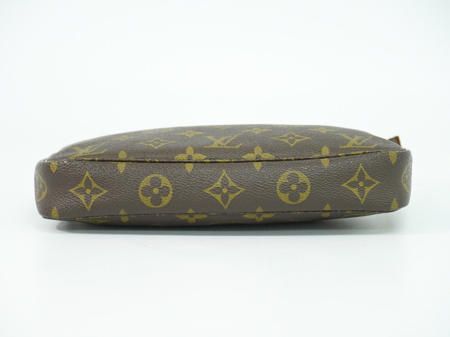 Louis Vuitton Pochette Accessoire Brown Canvas Clutch Bag