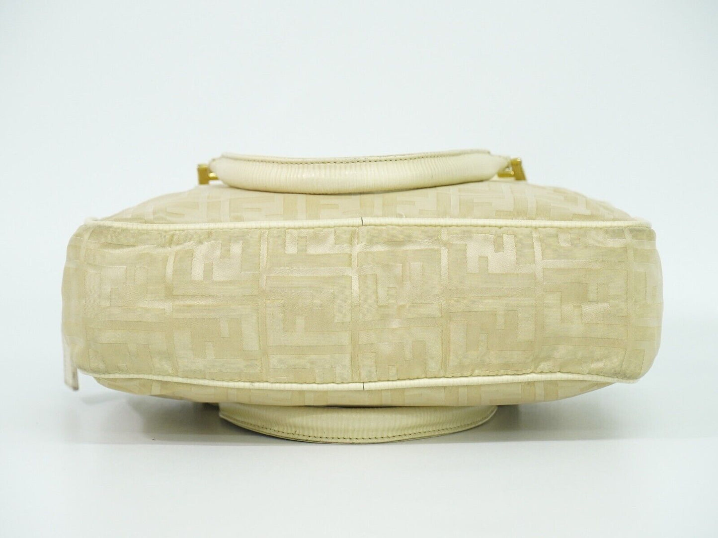 Fendi Beige Canvas Hand Bag