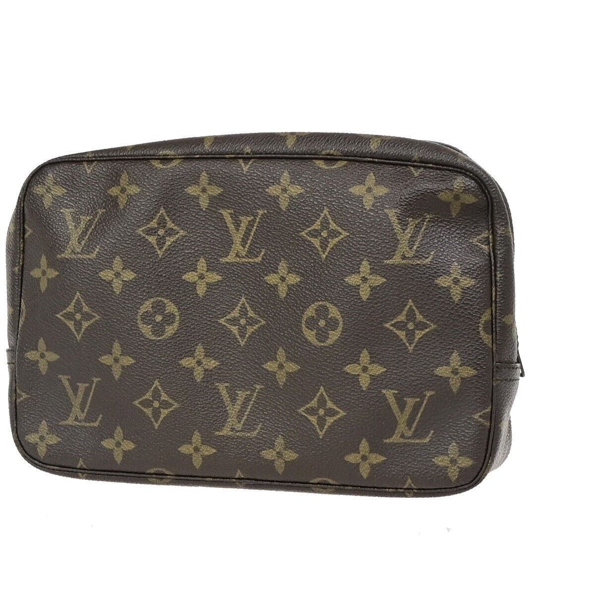 Louis Vuitton Trousse de Toilette Brown Canvas Clutch Bag