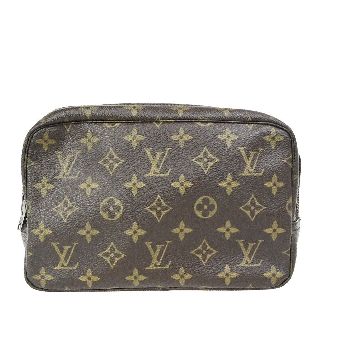 Louis Vuitton Trousse de Toilette Brown Canvas Clutch Bag