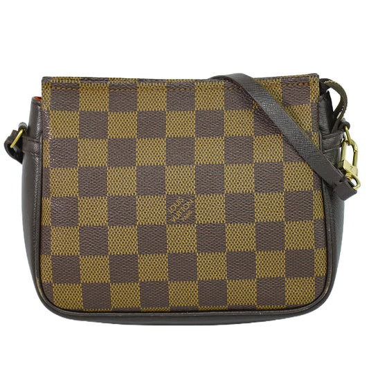 Louis Vuitton Trousse makeup Brown Canvas Clutch Bag