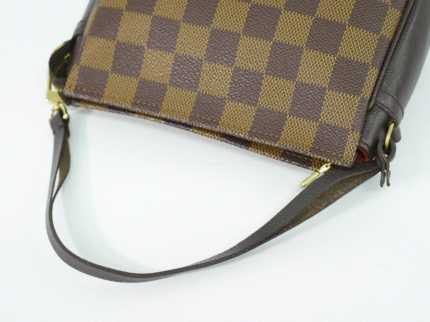 Louis Vuitton Trousse makeup Brown Canvas Clutch Bag