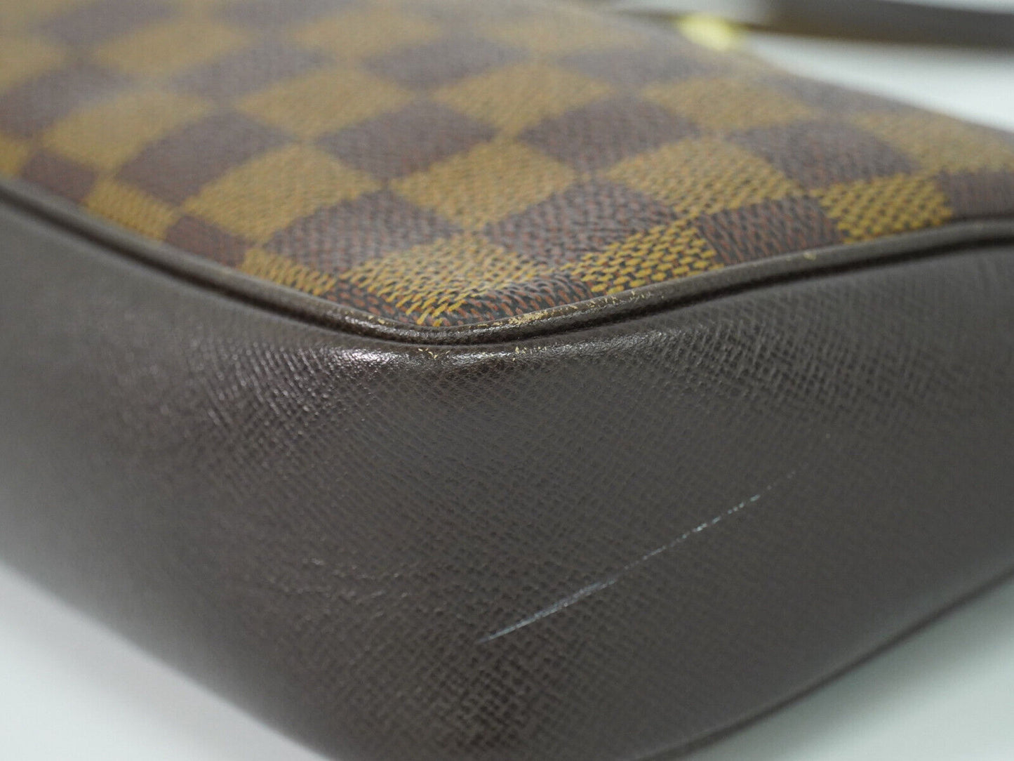 Louis Vuitton Trousse makeup Brown Canvas Clutch Bag