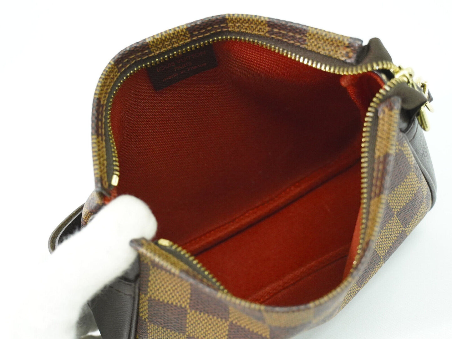 Louis Vuitton Trousse makeup Brown Canvas Clutch Bag