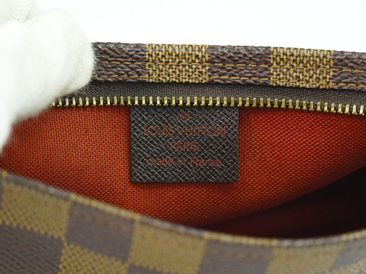 Louis Vuitton Trousse makeup Brown Canvas Clutch Bag