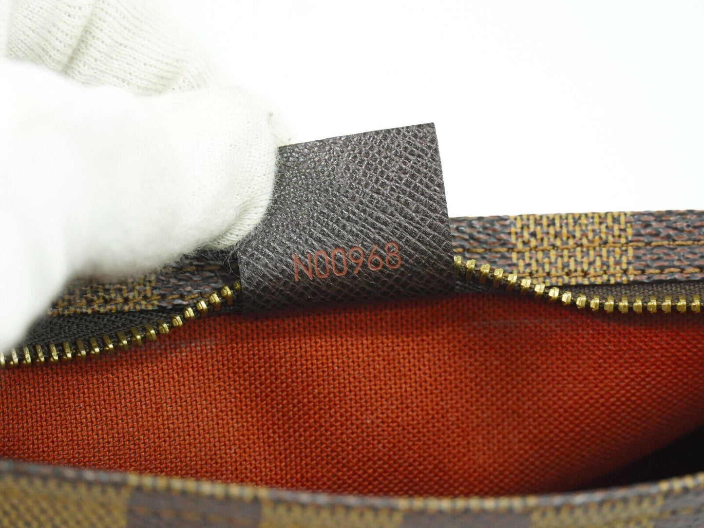 Louis Vuitton Trousse makeup Brown Canvas Clutch Bag