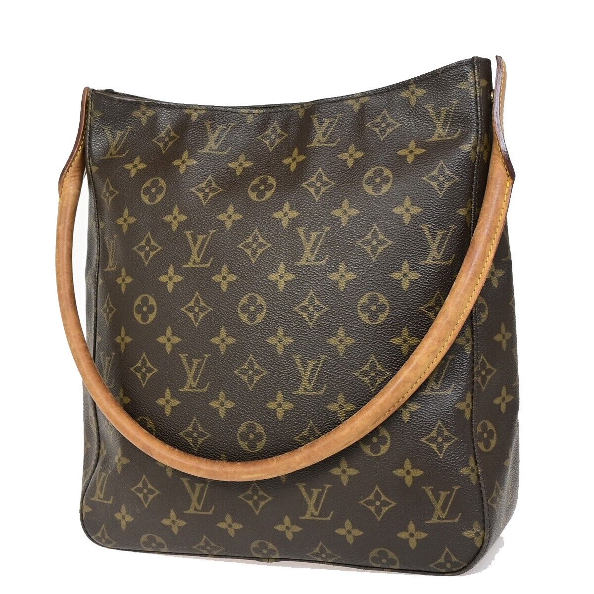 Louis Vuitton Looping GM Brown Canvas Hand Bag