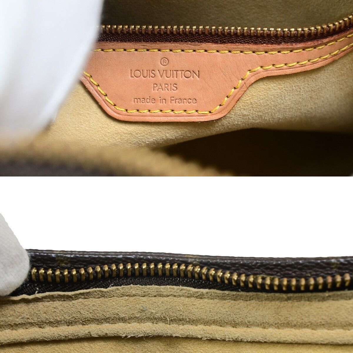 Louis Vuitton Looping GM Brown Canvas Hand Bag