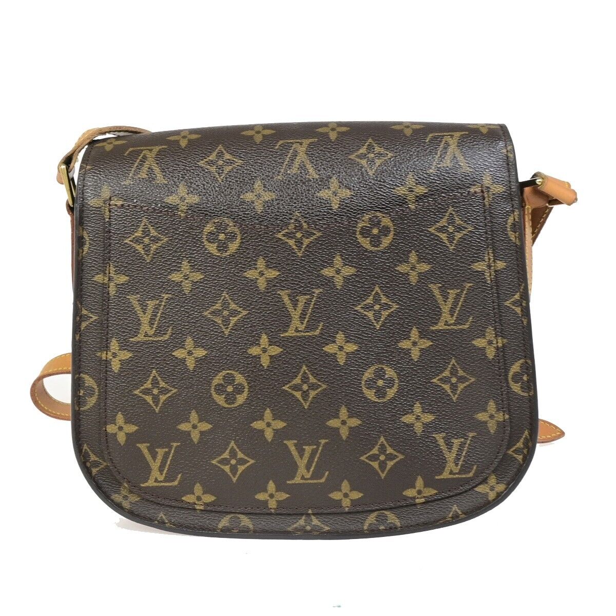 Louis Vuitton Saint Cloud Brown Canvas Shoulder Bag