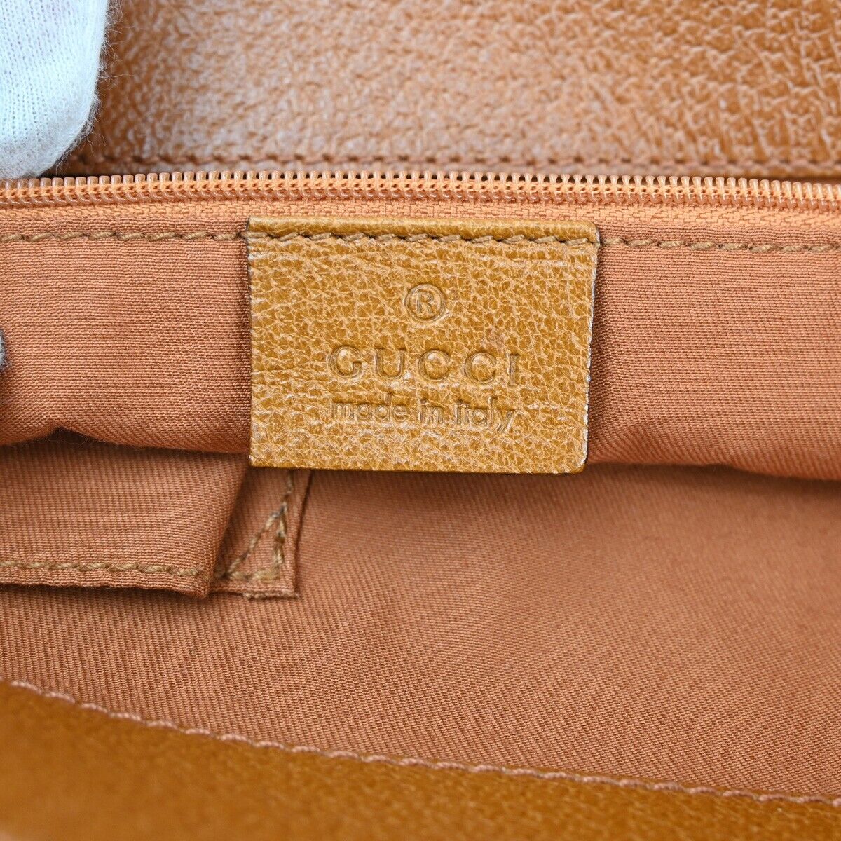 Gucci Eclipse Brown Canvas Shoulder Bag