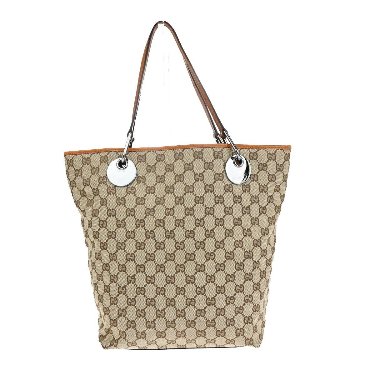 Gucci Eclipse Brown Canvas Shoulder Bag