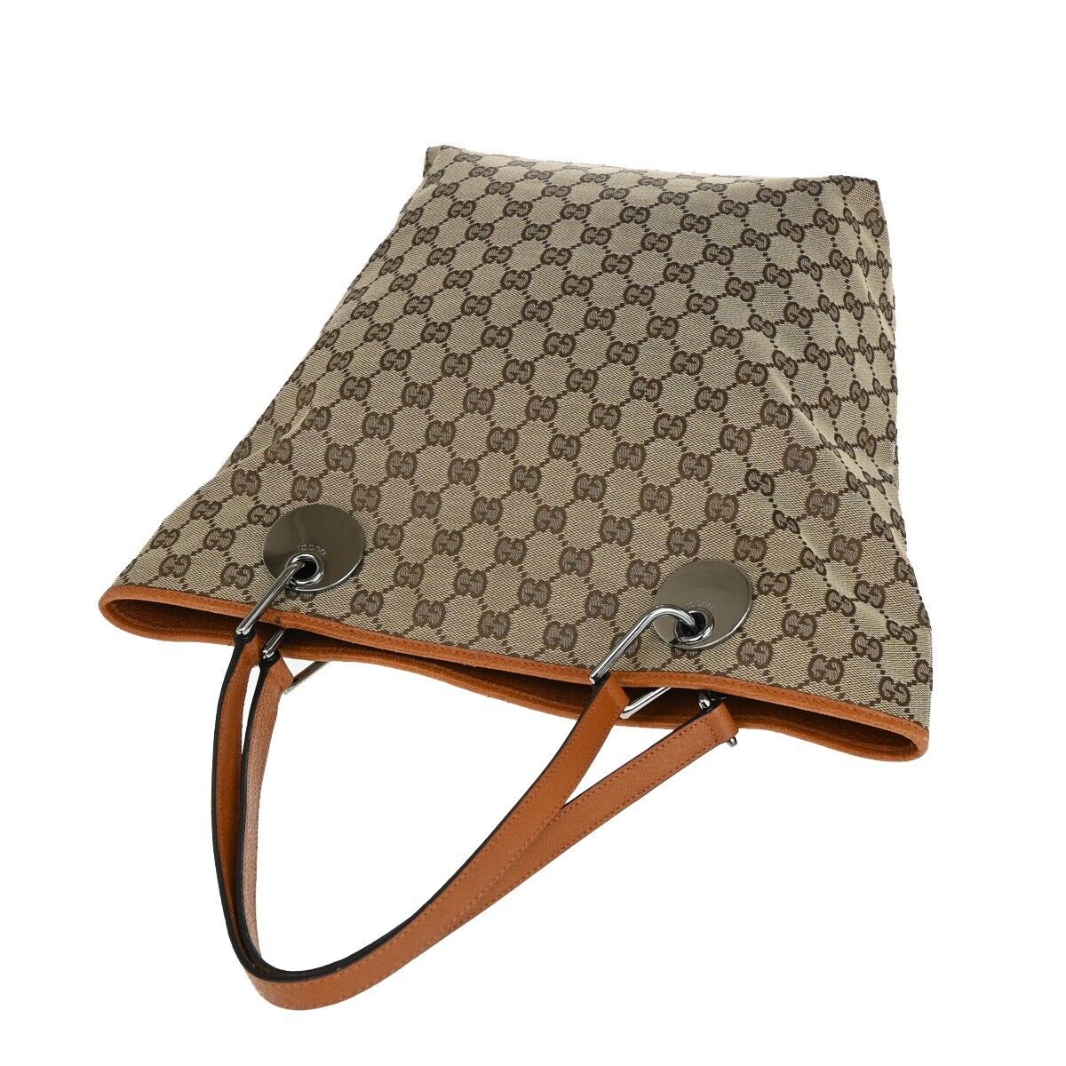 Gucci Eclipse Brown Canvas Shoulder Bag