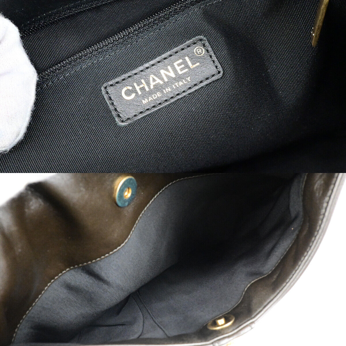 Chanel Girl Brown Leather Shoulder Bag