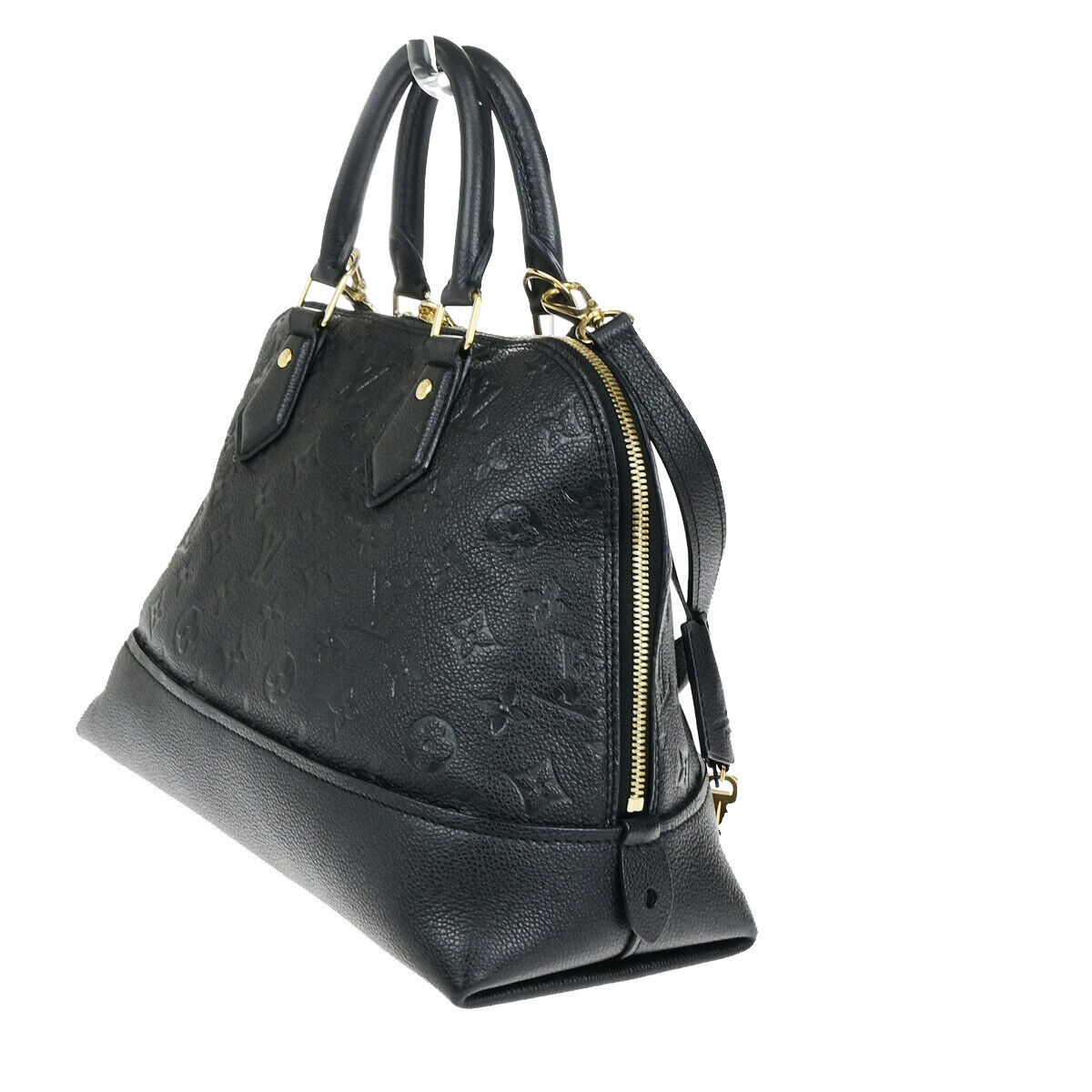 Louis Vuitton Neo Alma Black Leather Hand Bag