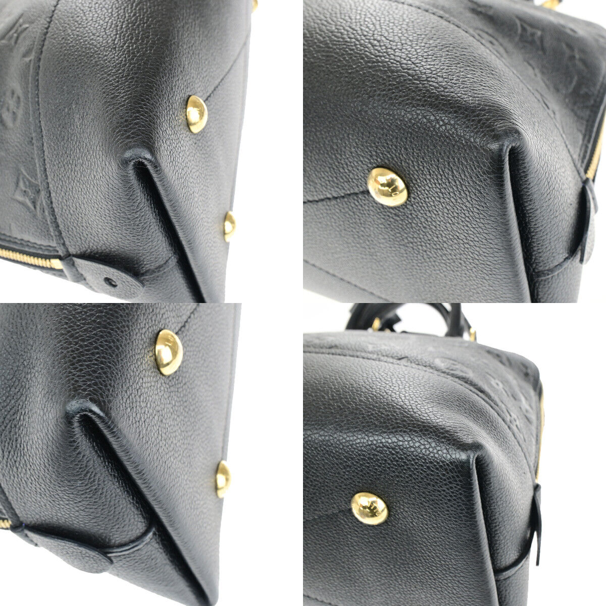 Louis Vuitton Neo Alma Black Leather Hand Bag