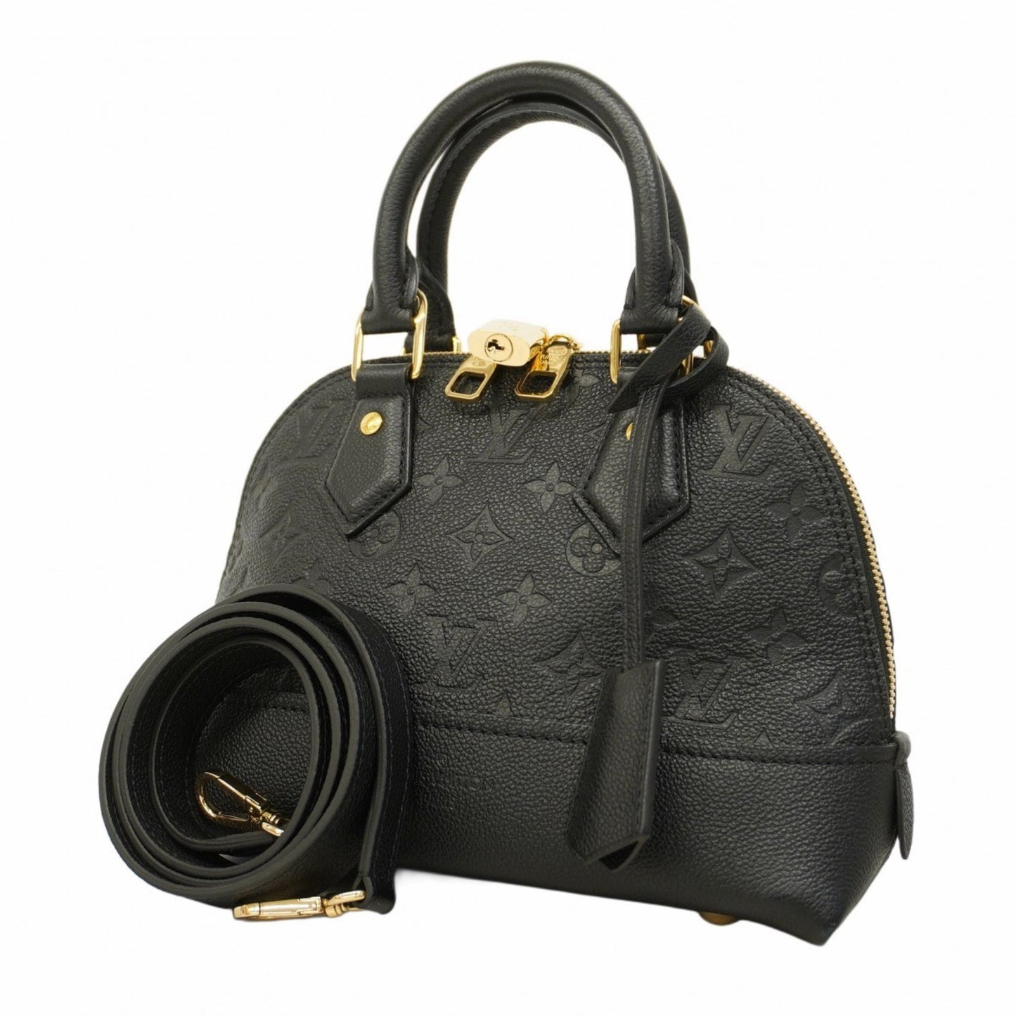 Louis Vuitton Neo Alma BB Black Leather Hand Bag