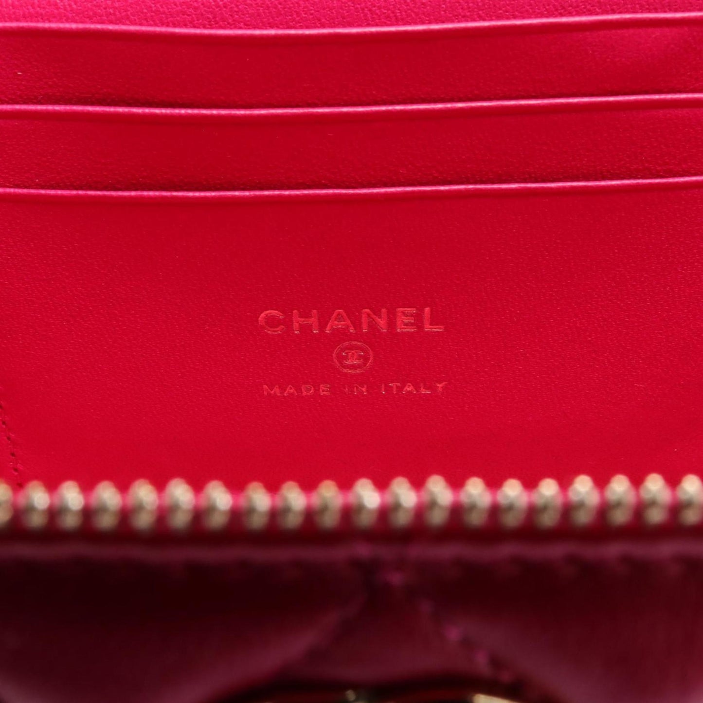 Chanel Pink Leather Shopper Bag