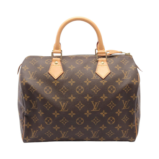 Louis Vuitton Speedy 30 Brown Canvas Hand Bag