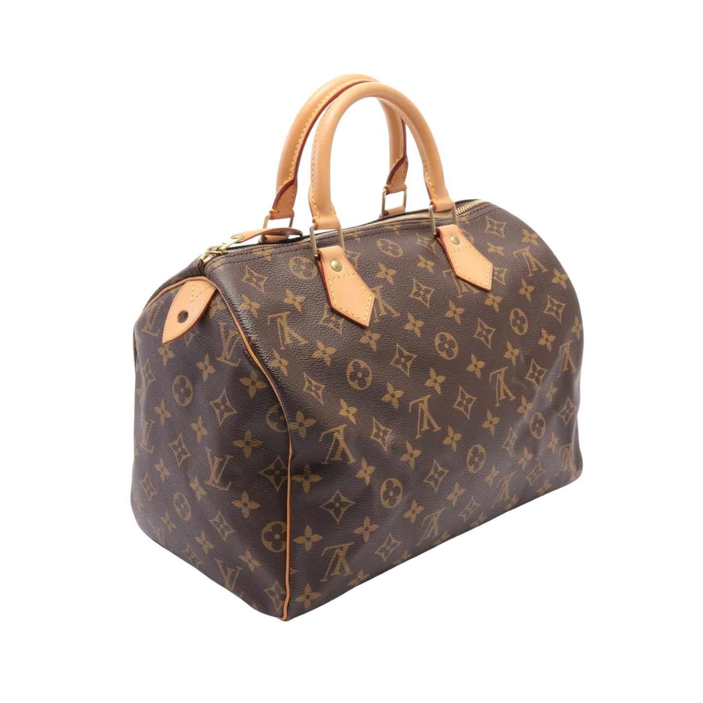 Louis Vuitton Speedy 30 Brown Canvas Hand Bag