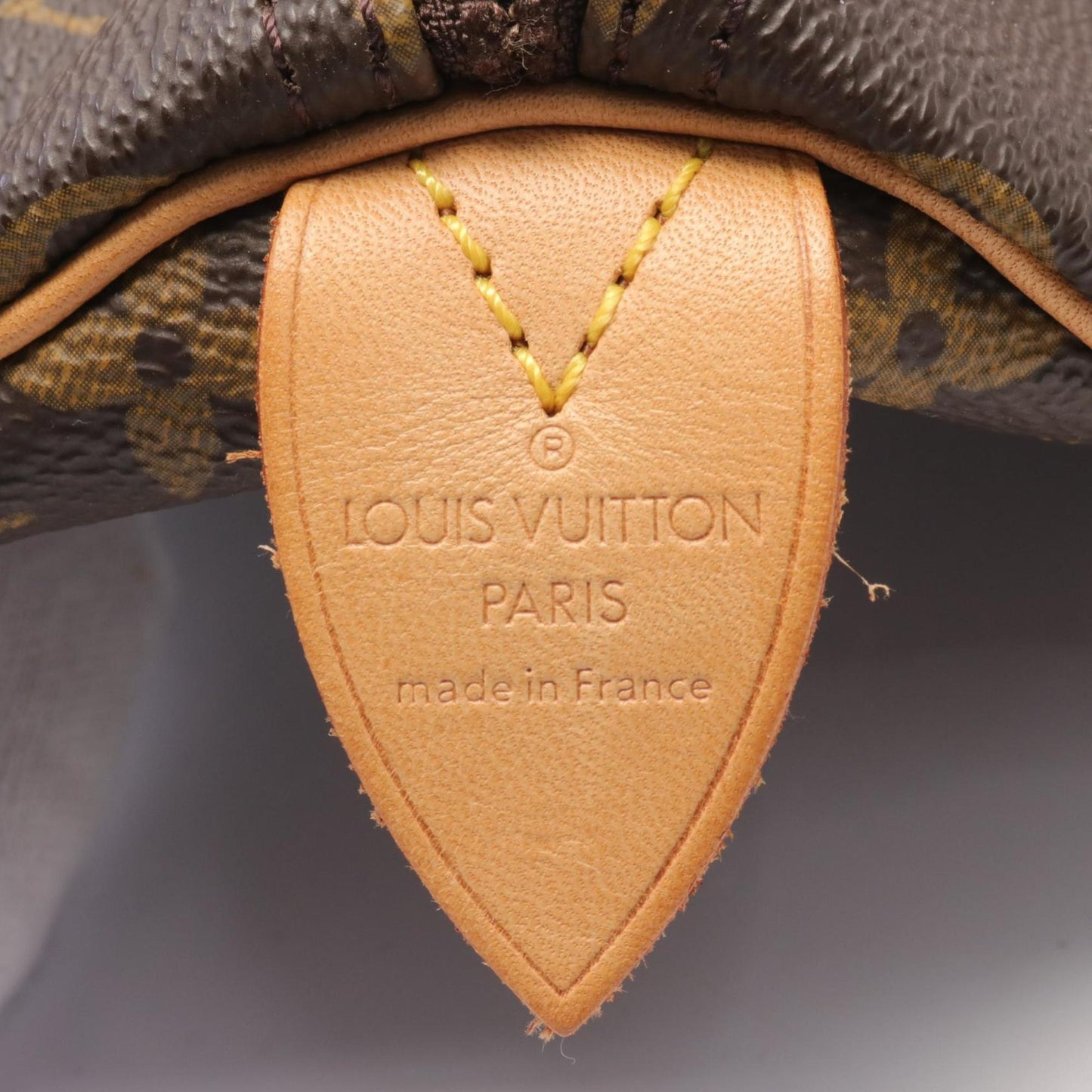 Louis Vuitton Speedy 30 Brown Canvas Hand Bag