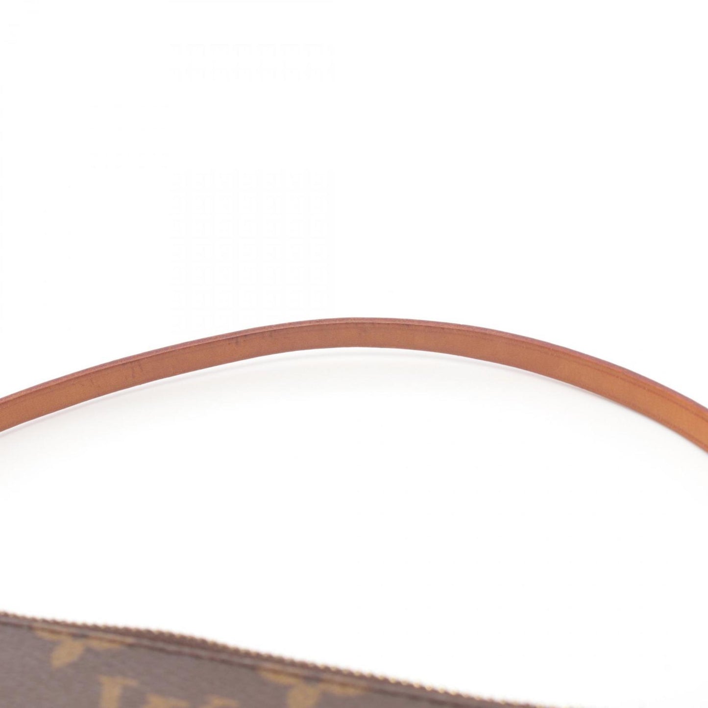 Louis Vuitton Pochette Accessoire Brown Canvas Clutch Bag