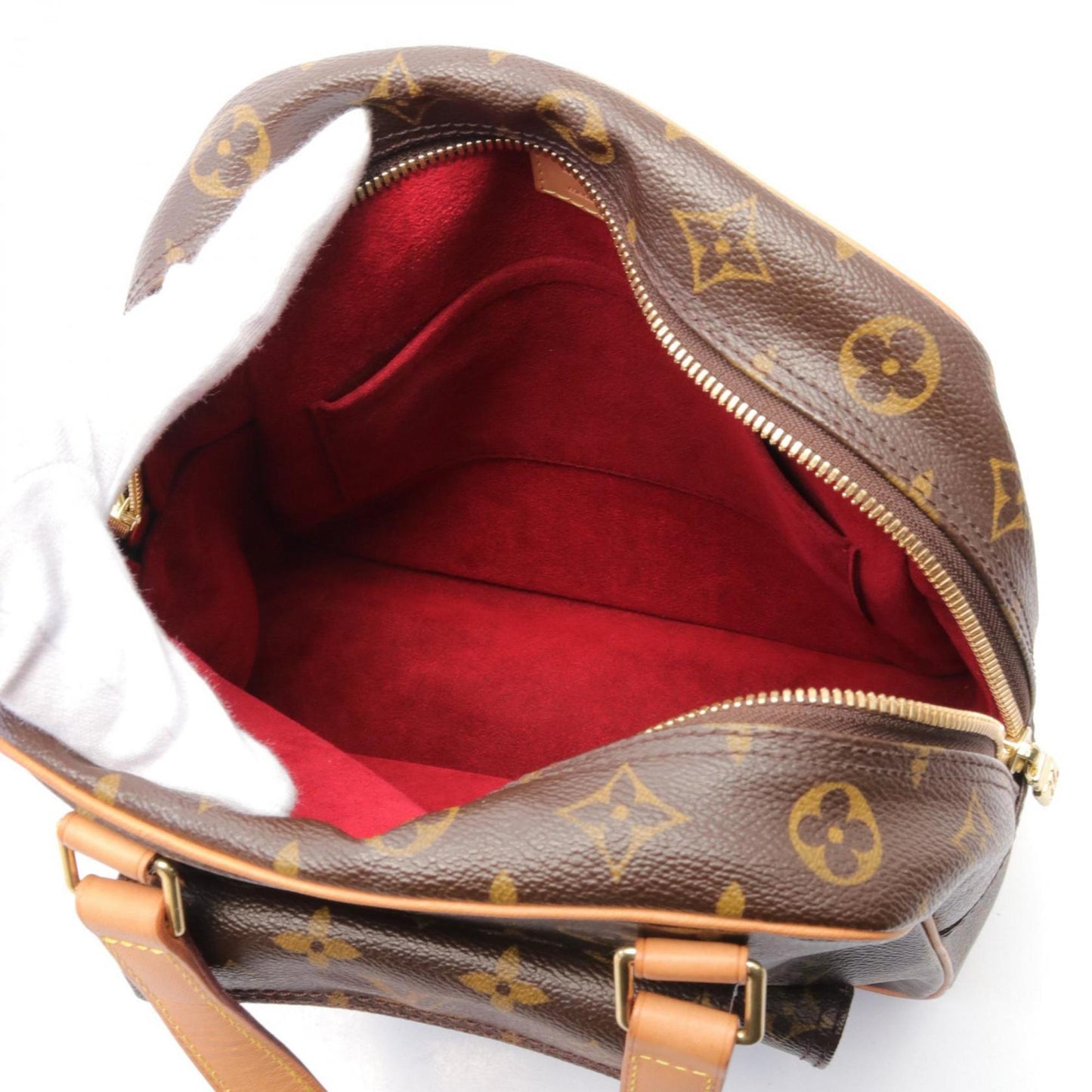 Louis Vuitton Excentri cité Brown Canvas Hand Bag